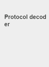 Protocol decoder-admin