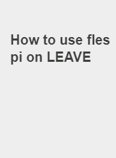 How to use flespi on LEAVE-admin